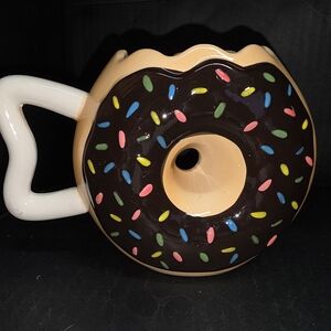Donut Shaped Mug with Sprinkles